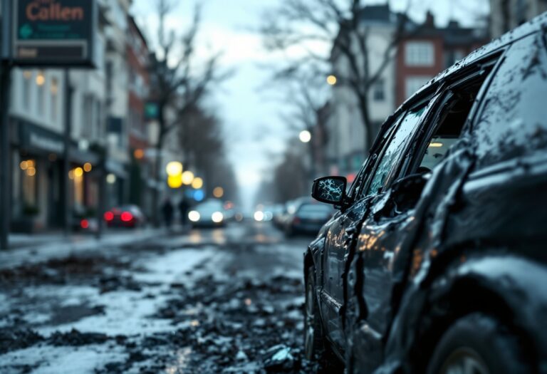 Scene of tragic vehicle attack in Mannheim, Germany