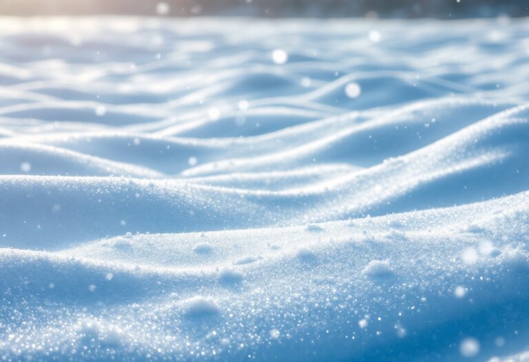 Visual representation of the polar vortex effects in March