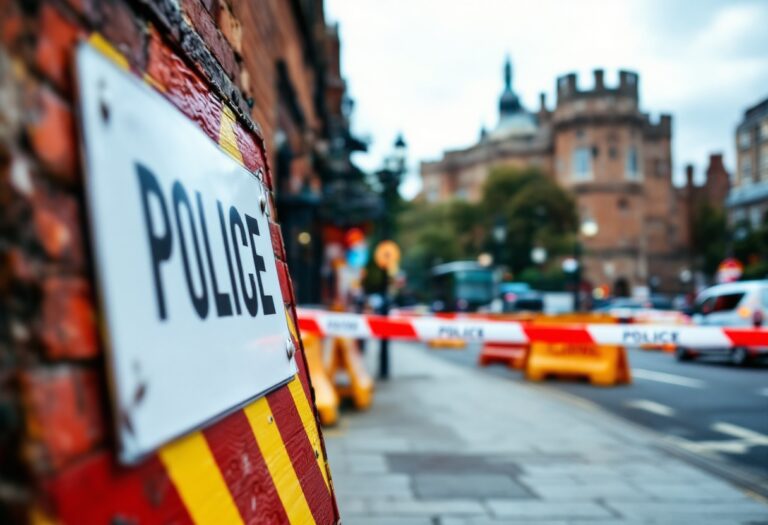 Police presence during incident in Nottingham city centre