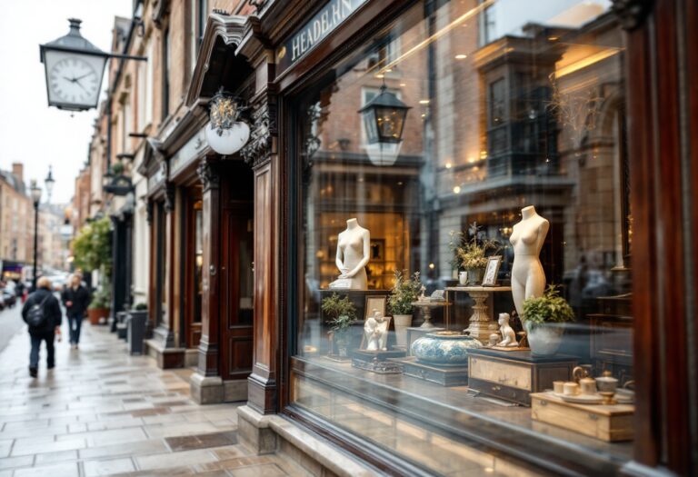 Historic shopfront transformation on Union Street, Aberdeen