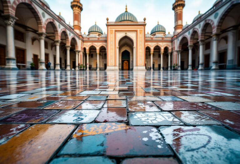 Teenager vandalizing Aberdeen mosque during Ramadan