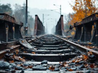 Train services in Aberdeen affected by car accident