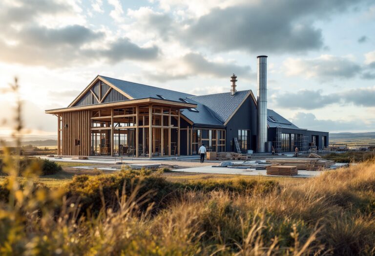 Inizio dello sviluppo del sito della Black Isle Brewery a Inverness