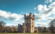 Stunning view of a historic estate in Aberdeenshire