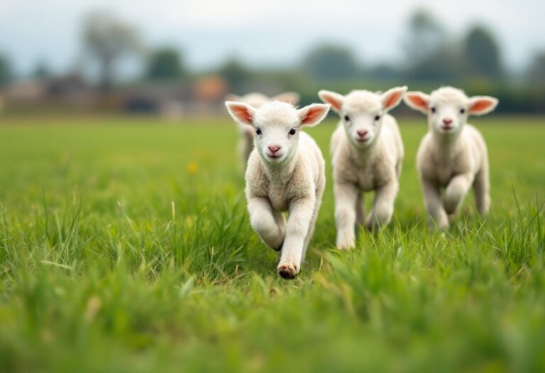 Lambing process at Candacraig Home Farm