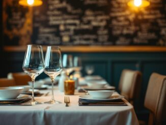 A restaurant affected by negative food reviews