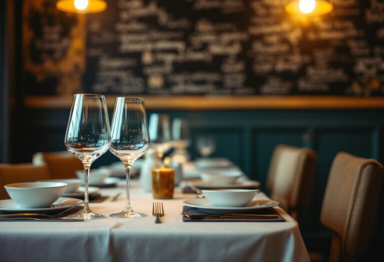 A restaurant affected by negative food reviews
