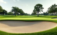 Golf course at Trump International during summer event