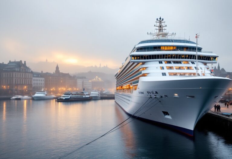 Viking Vela al porto di Aberdeen per la stagione crociere