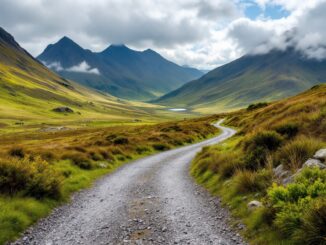 Rescue team assisting Mexican tourists in Cairngorms
