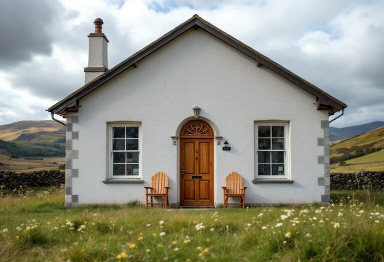 Former schoolhouse nestled in Aberdeenshire countryside