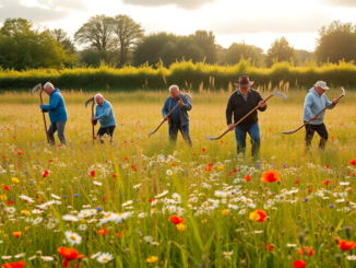 annual scything takes place at highgroves wildflower meadow python 1755757135