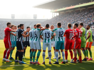 drama unfolds as real betis and como fc players brawl during pre season match python 1754527646