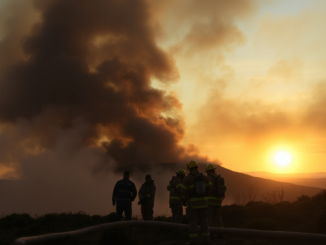 emergency response to gorse fire in edinburghs arthurs seat python 1754893617