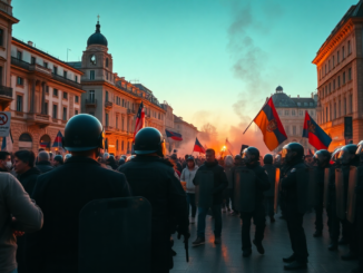 escalating protests in serbia prompt stern government response python 1755439307