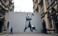 banksys new artwork at royal courts of justice a bold statement python 1757337092
