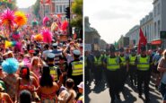 comparative analysis of arrest rates at notting hill carnival and unite the kingdom march python 1757983673