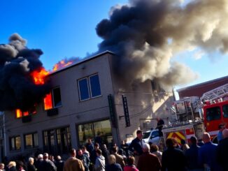 fire in downtown building raises safety concerns python 1758582696
