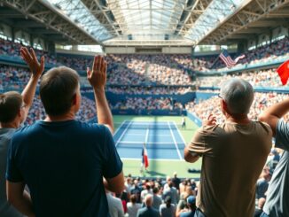 mixed reactions to trumps presence at the us open tennis showdown python 1757311348