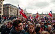 outrage as protester calls for assassination during london rally python 1757888273