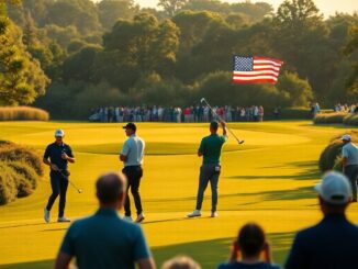 ryder cup 2025 day two highlights pairings and how to watch python 1758980312