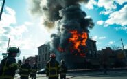 significant fire incident in downtown area raises concerns python 1758571638