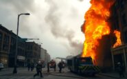 fire engulfs downtown area emergency services respond python 1759668166