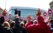 unison union members rally against image censorship at annual conference 1761320429