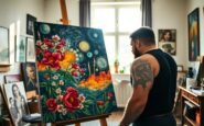 efl footballer sells van gogh inspired artwork at auction 1763995947