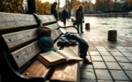 thomas brodie sangster returns to love actuallys iconic london bench 1763562248