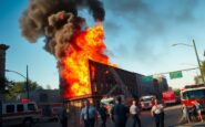 urgent downtown fire causes mass evacuations and road closures 1762339510