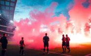 ajax match halted after spectacular fireworks incident involving fans 1764571180