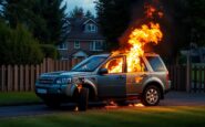neighbor dispute over badgers leads to arson incident 1766634819