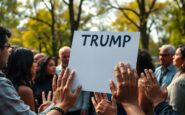 trump posts controversial ai video portraying obamas as primates 1770419384