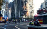 downtown office tower fire disrupts commute and triggers evacuations 1772470793