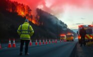 A470 closed in both directions near Merthyr Tydfil after heavy smoke