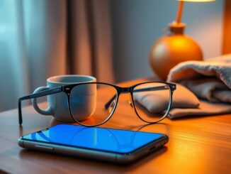 Blue light blocking glasses that help you sleep better