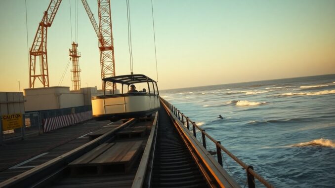 Emergency crews rescue riders from stalled rollercoaster at Pleasure Pier in Galveston