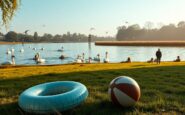 Heatwave crowds and wildlife conflict at Hampstead Heath Model Boating Pond