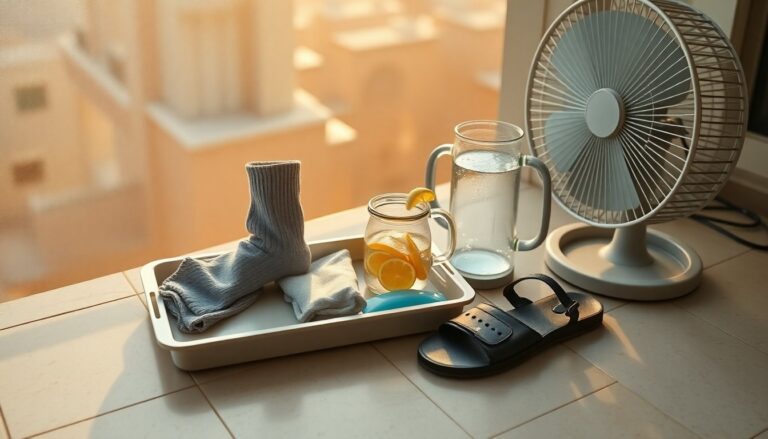 How heat causes swollen ankles and what to do about it
