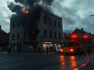 Kosher shop blaze in Golders Green draws dozens of firefighters