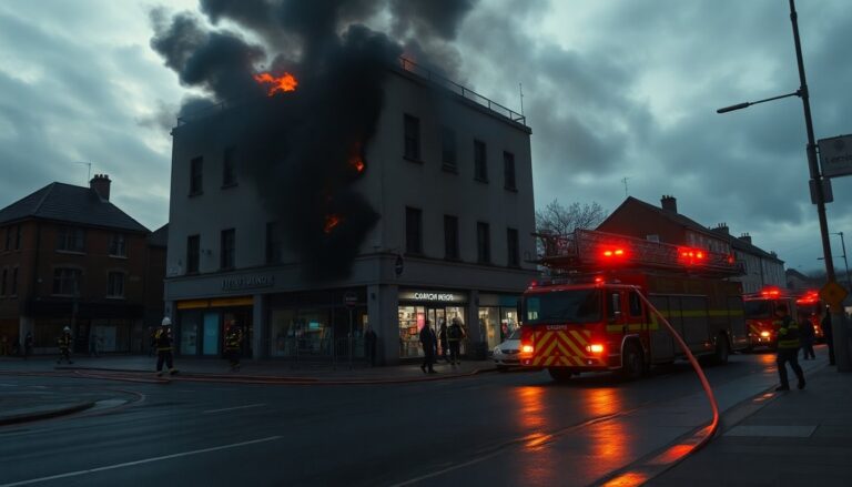 Kosher shop blaze in Golders Green draws dozens of firefighters
