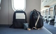 Ryanair-approved cabin backpack with expandable storage and practical features
