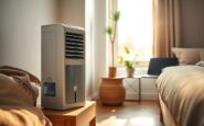 Save on a compact evaporative cooler with oscillation and ice pack