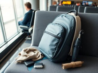 Save on a compact Ryanair cabin bag designed for the 40x20x25cm allowance