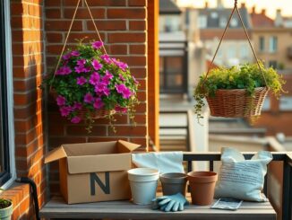 Summer hanging basket kit sale: save on the Marshalls Garden set at Yimbly