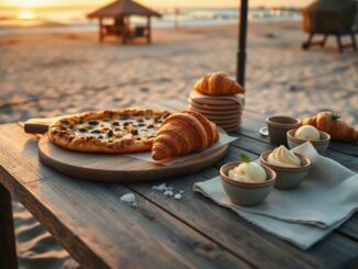 Tafell in Llangrannog: beachside pizzas, pastries and award-winning ice cream