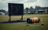 Vandals set scoreboard on fire at Cardiff cricket club as damage mounts