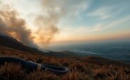 Wildfire near Arthur's Seat under investigation as crews dampen hotspots