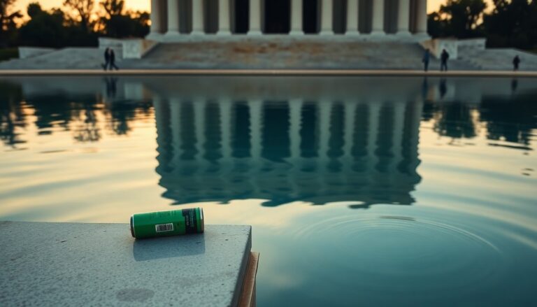 David Hearn Arrested for Alleged Damage to Lincoln Memorial Reflecting Pool